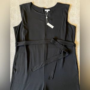 Max Studio Elevated Black Romper NWT